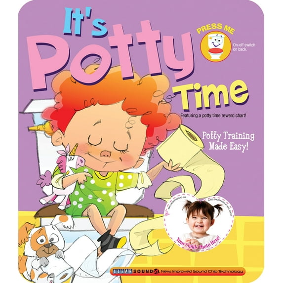 Time To...Book: It's Potty Time for Girls (Board book)