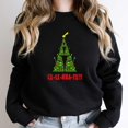 thumbnail image 1 of Time To Celebrate Christmas Funny Vintage Holiday Graphic SW15587 Unisex Sweatshirt, Up to Size 5XL, 1 of 2