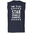 thumbnail image 1 of Time To Get Star Spangled Adult Sleeveless Tee, 1 of 3