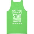 thumbnail image 1 of Time To Get Star Spangled Neon Tank Top, 1 of 1