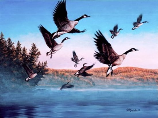 Time To Go Canvas Art - Richard De Wolfe (30 x 22)
