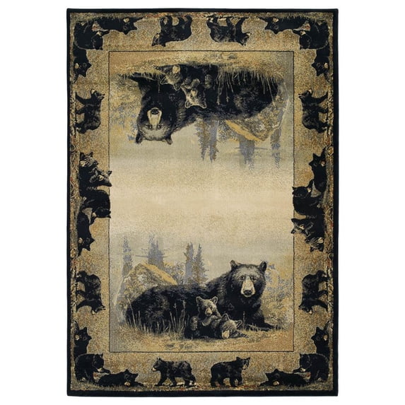 United Weavers Hautman Genesis Time To Play Natural Area Rug 5'3" x 7'6"