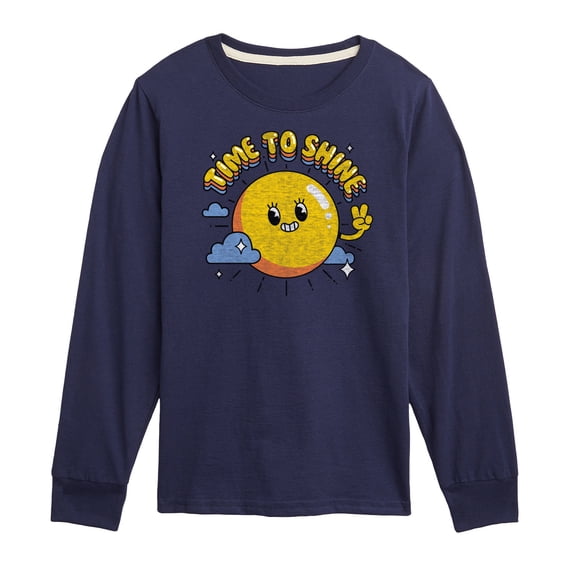 Time To Shine - Kids Long Sleeve Tee