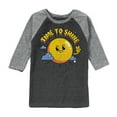 thumbnail image 1 of Time To Shine   - Kids Raglan, 1 of 1
