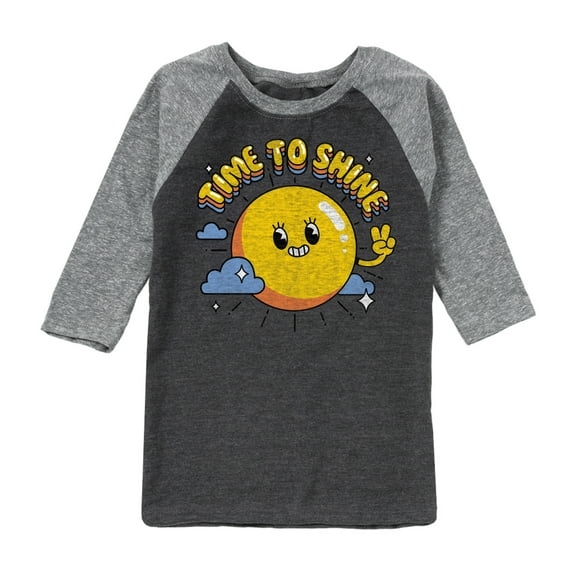 Time To Shine - Kids Raglan