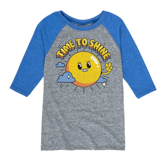 Time To Shine - Kids Raglan