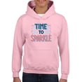 thumbnail image 1 of Time To Sparkle Fireworks Hoodie Juniors -Image by Shutterstock,  Large, 1 of 4