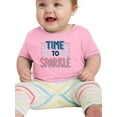 thumbnail image 1 of Time To Sparkle Fireworks T-Shirt Infant -Image by Shutterstock,  12 Months, 1 of 4