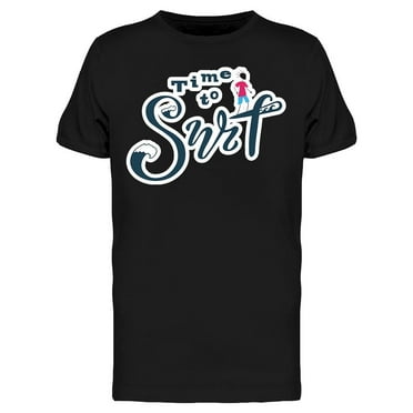 Time To Surf T-Shirt Men -Image by Shutterstock, Male Small
