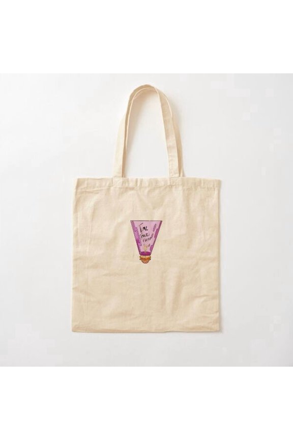 Time Travel Hater Canvas Tote Bags, Reusable Shopping Bag