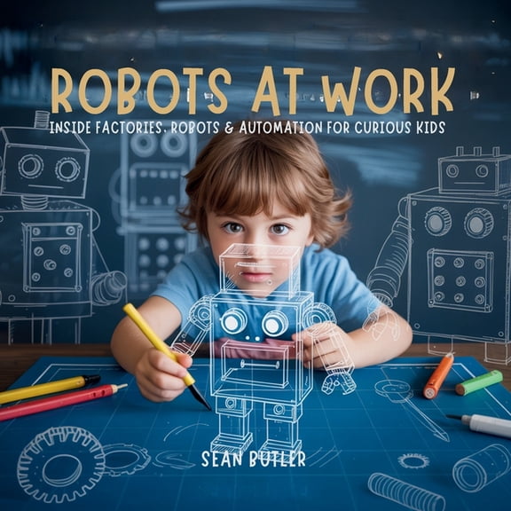 Time-Travel Trekkers Robots at Work: Inside Factories, Robots & Automation for Curious Kids, Book 8, (Paperback)