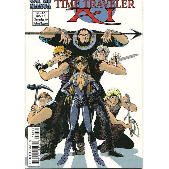 Time Traveler Ai #10 VF ; CPM Comic Book