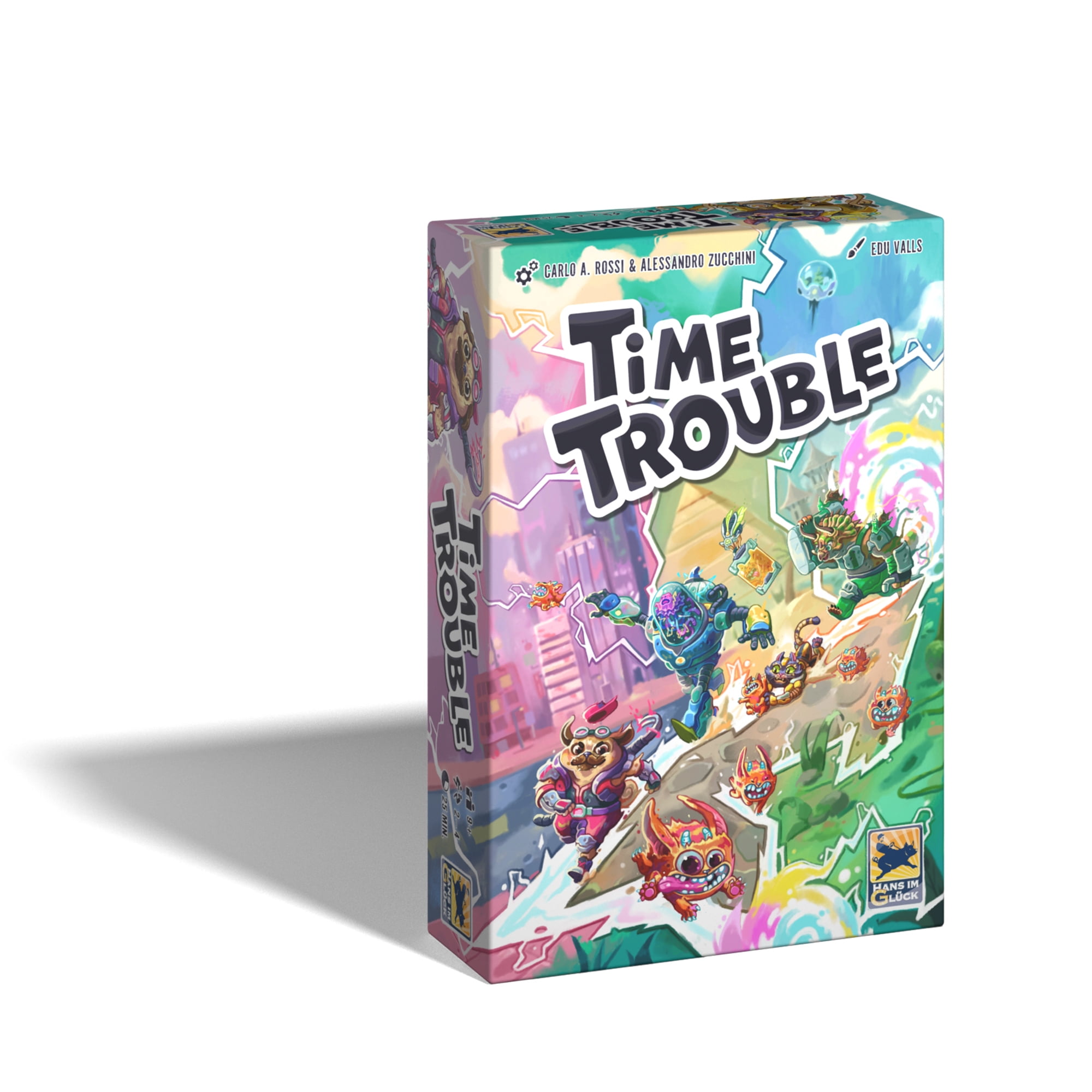 Time Trouble Cooperative Family Board Game for Ages 8+, from Asmodee