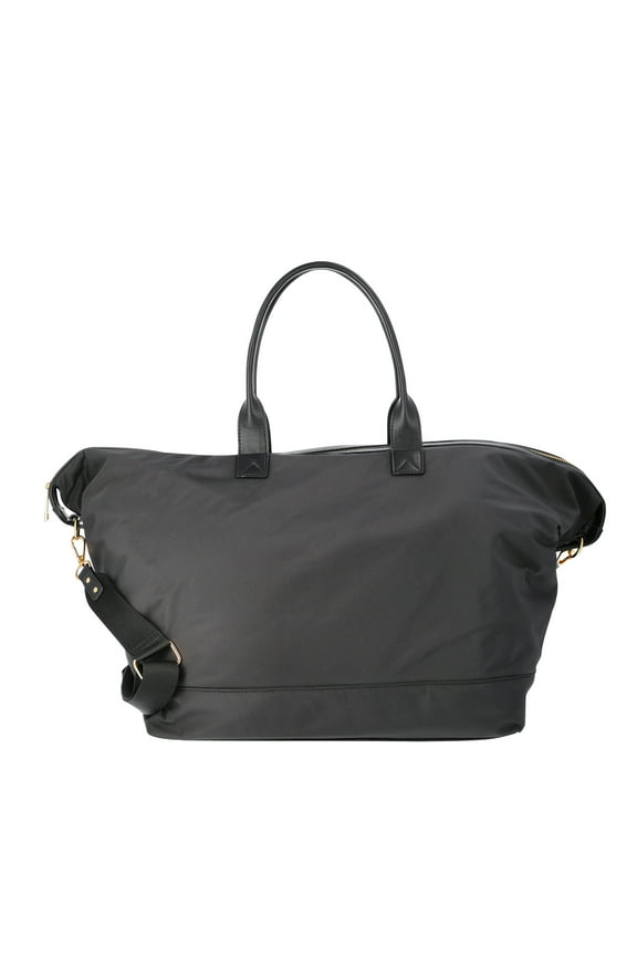 Time & Tru Blake Tote, Black