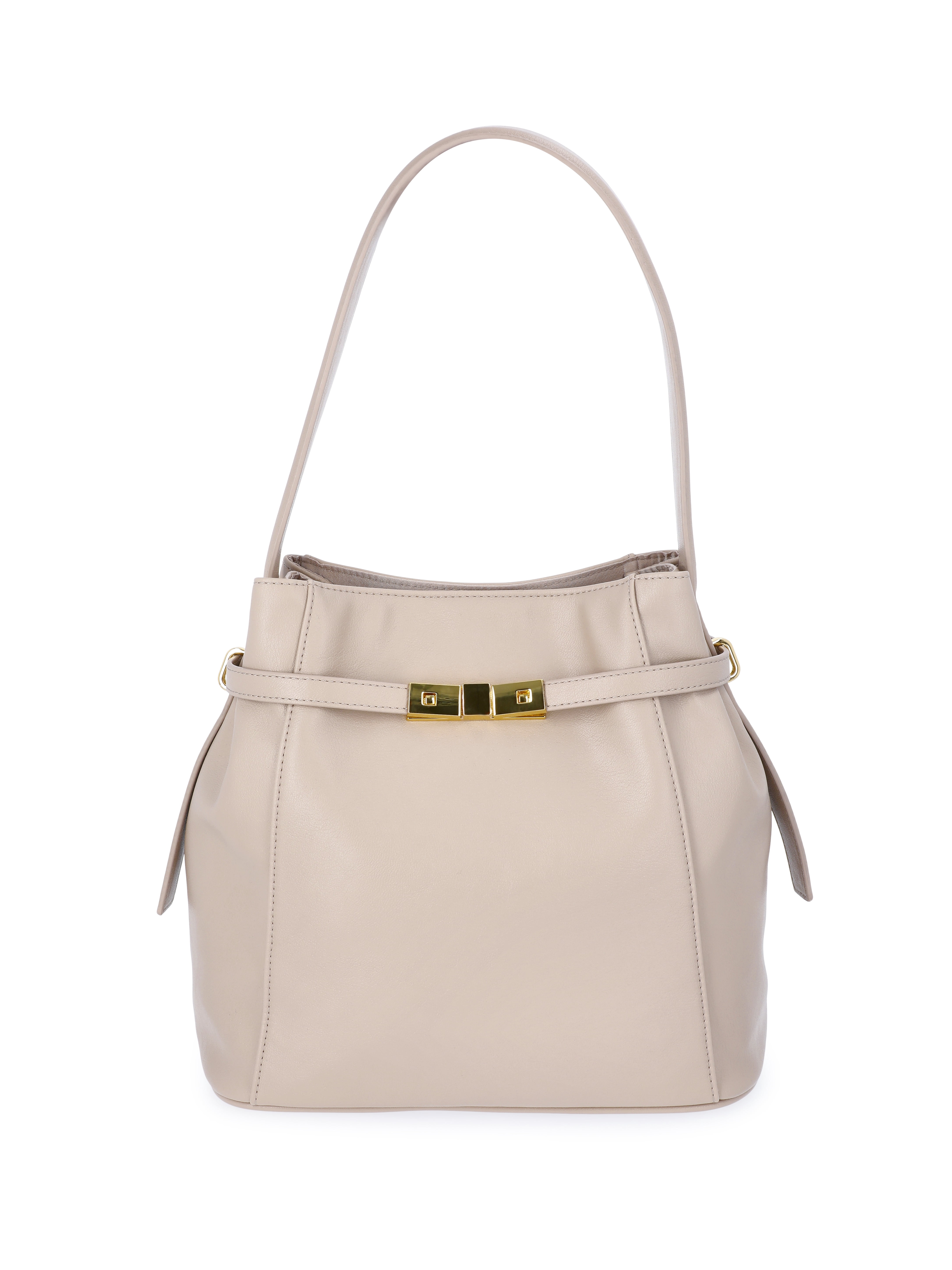 Time & Tru Dalton Shoulder Bag, Brown