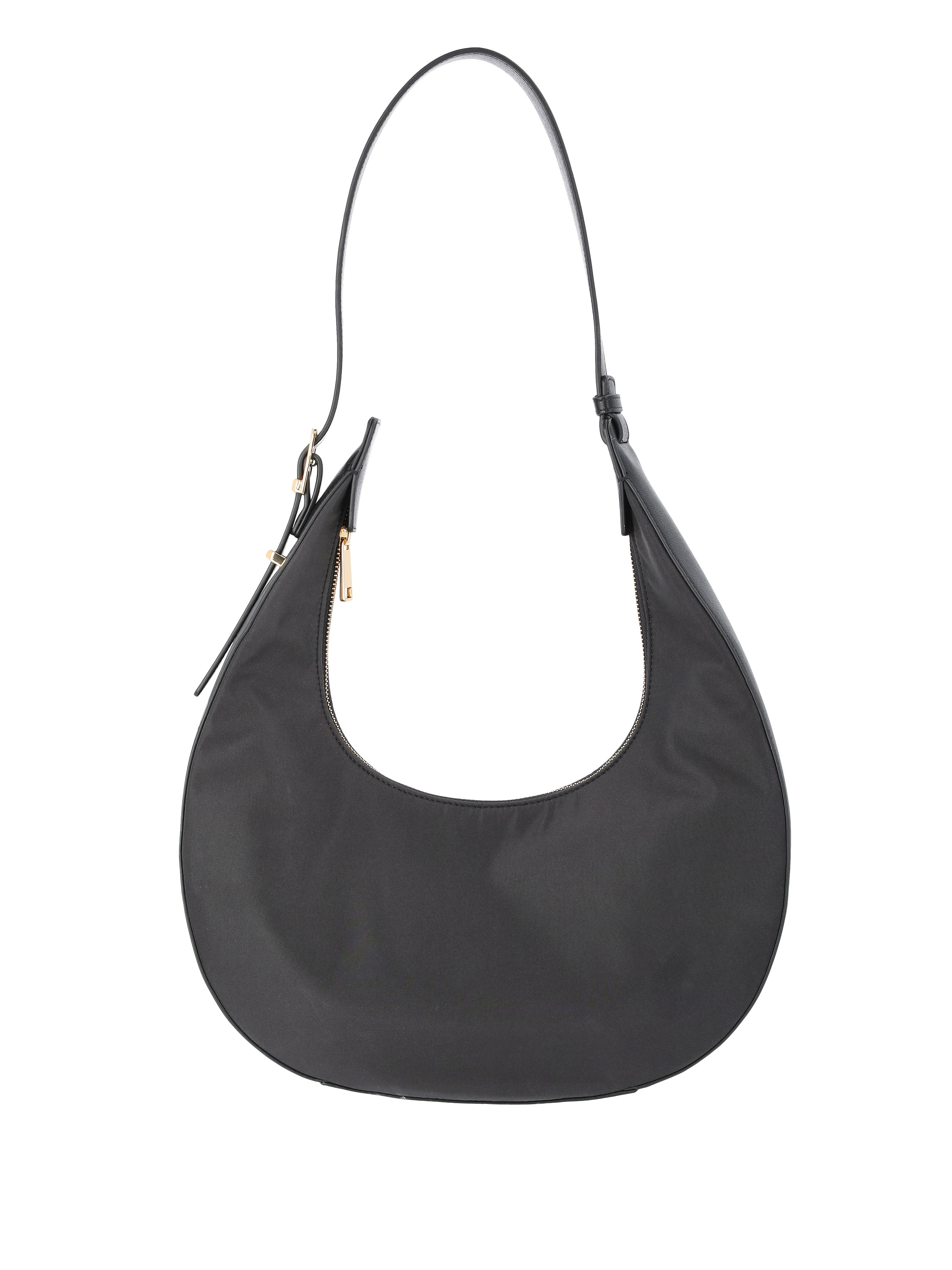 Time & Tru Harbour Hobo,Black - Walmart.com