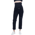 thumbnail image 1 of Time and Tru Women's Maternity Girlfriend Jeans, Sizes S-XXL, 1 of 5