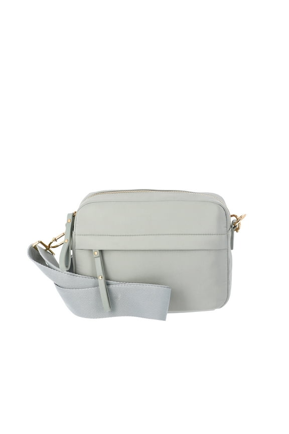 Time & Tru Pearl Crossbody, Green Harbor