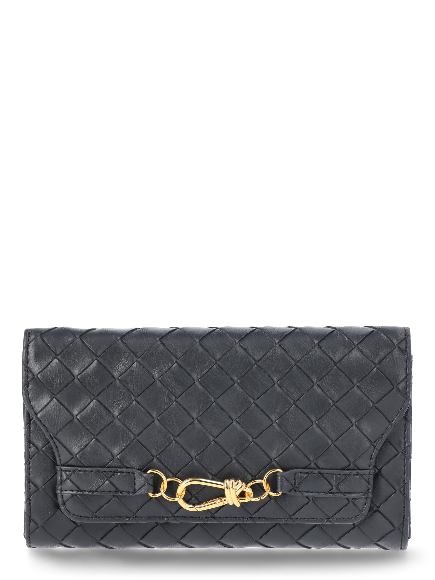 Women's Scarlet Envelope Wallet, Black