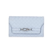 Women's Scarlet Envelope Wallet, Bashful Blue