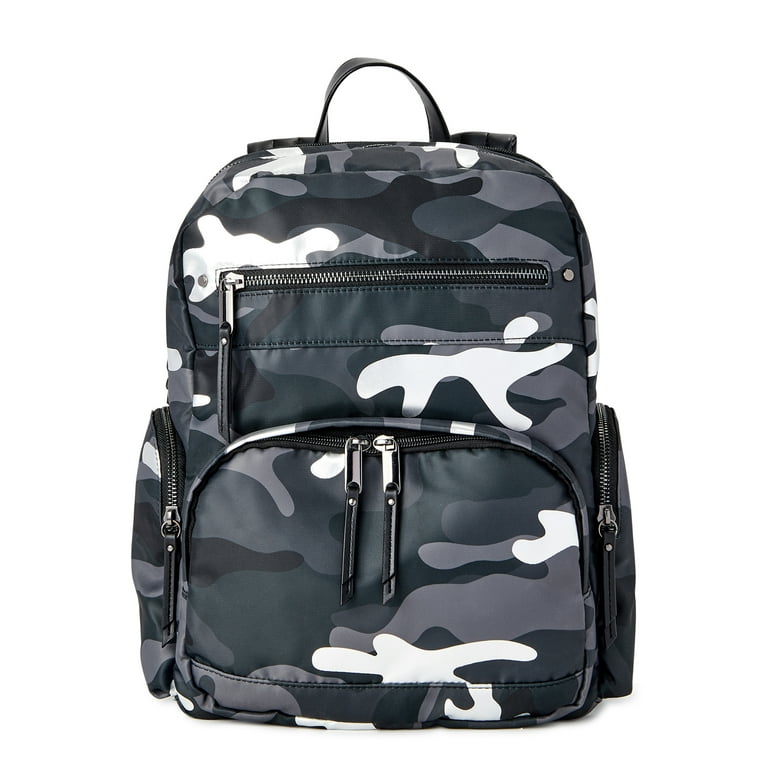 Time Tru Women s Camille Nylon Backpack Walmart