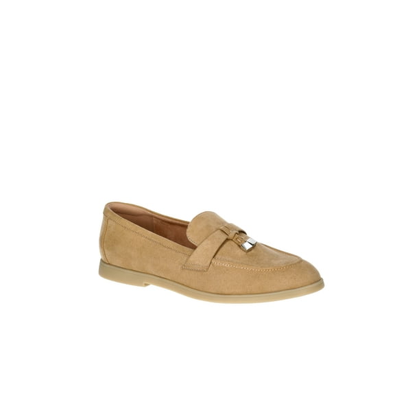 Time and Tru Women's Faux Suede Comfort Loafers