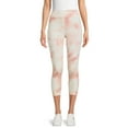 thumbnail image 1 of Time & Tru Women's High Rise Knit Capri Leggings, 1 of 1