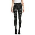 thumbnail image 1 of Time & Tru Women's Knit Leggings, 1 of 5