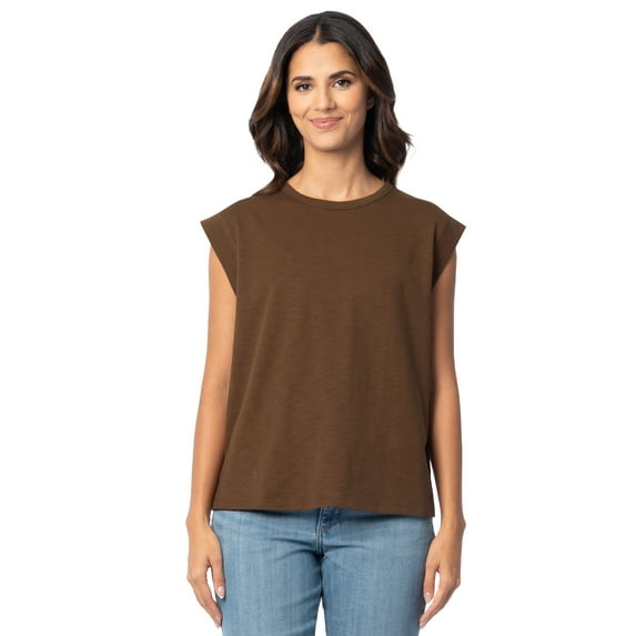 Time and Tru Women's Muscle Tee, Sizes XS-XXXL