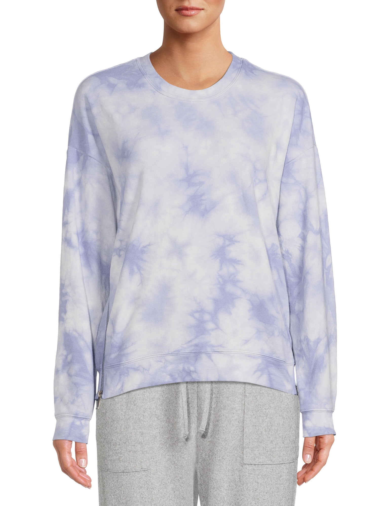 Time and tru tie dye sweatshirt sale