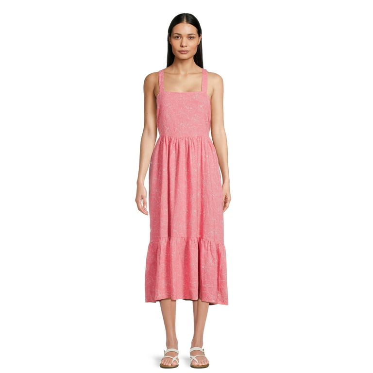 Walmart midi dress cheap