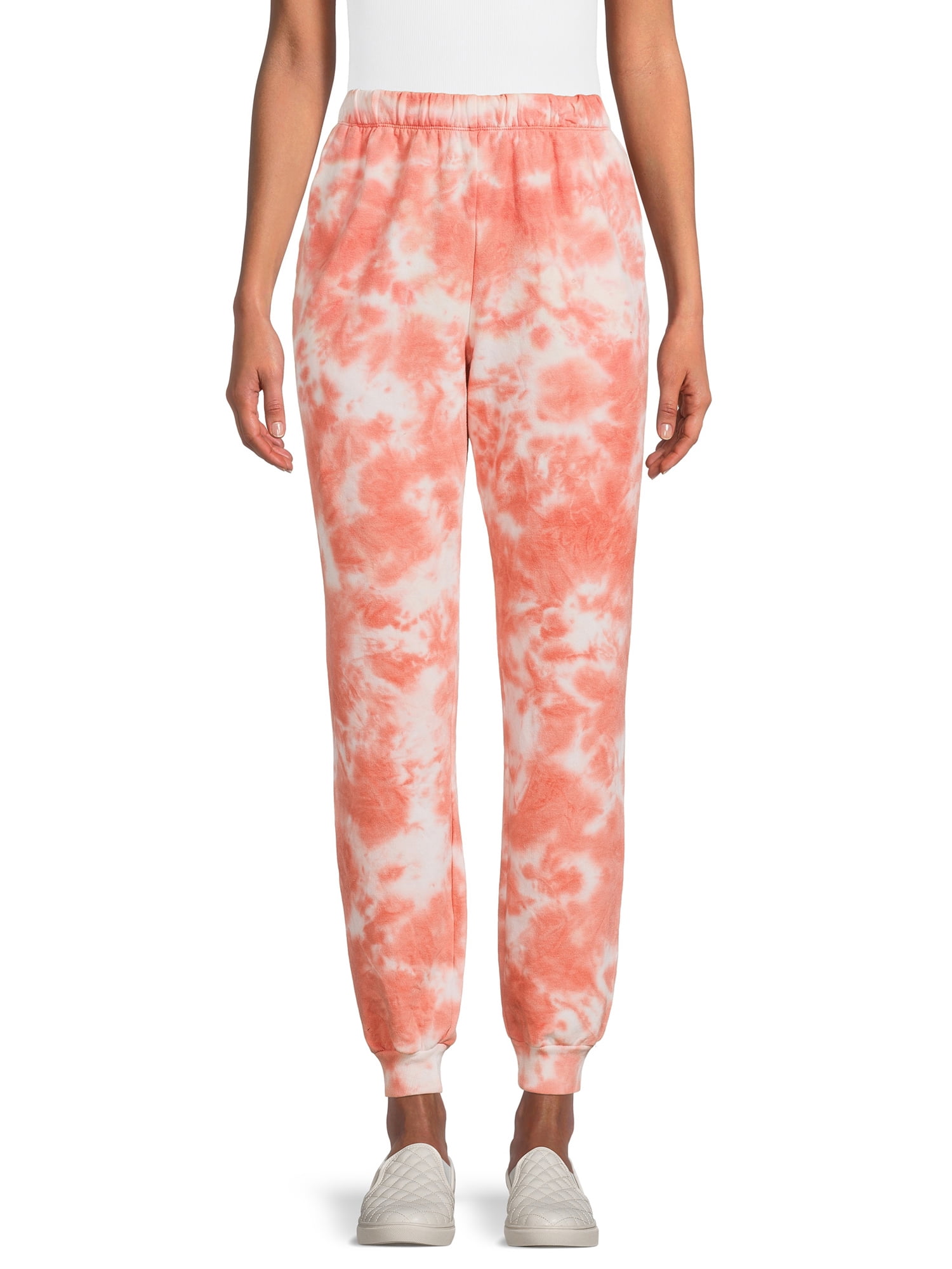 Time Tru Women s Tie Dye Fashion Joggers Walmart