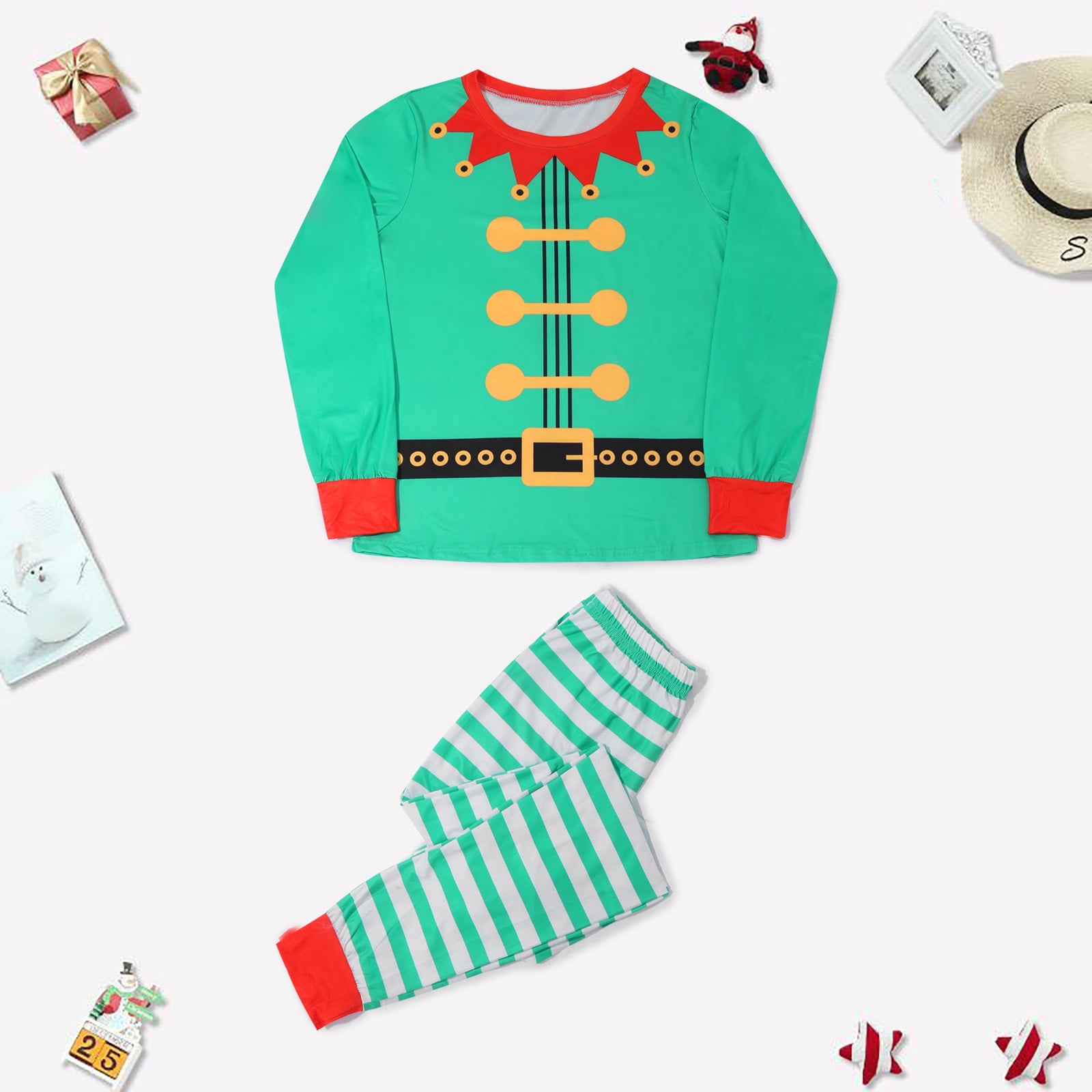 Time and Tru women,Christmas pajamas for family matching outfits,son