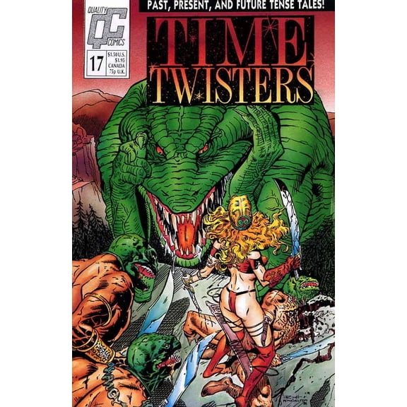 Time Twisters #17 VF ; Fleetway Quality Comic Book