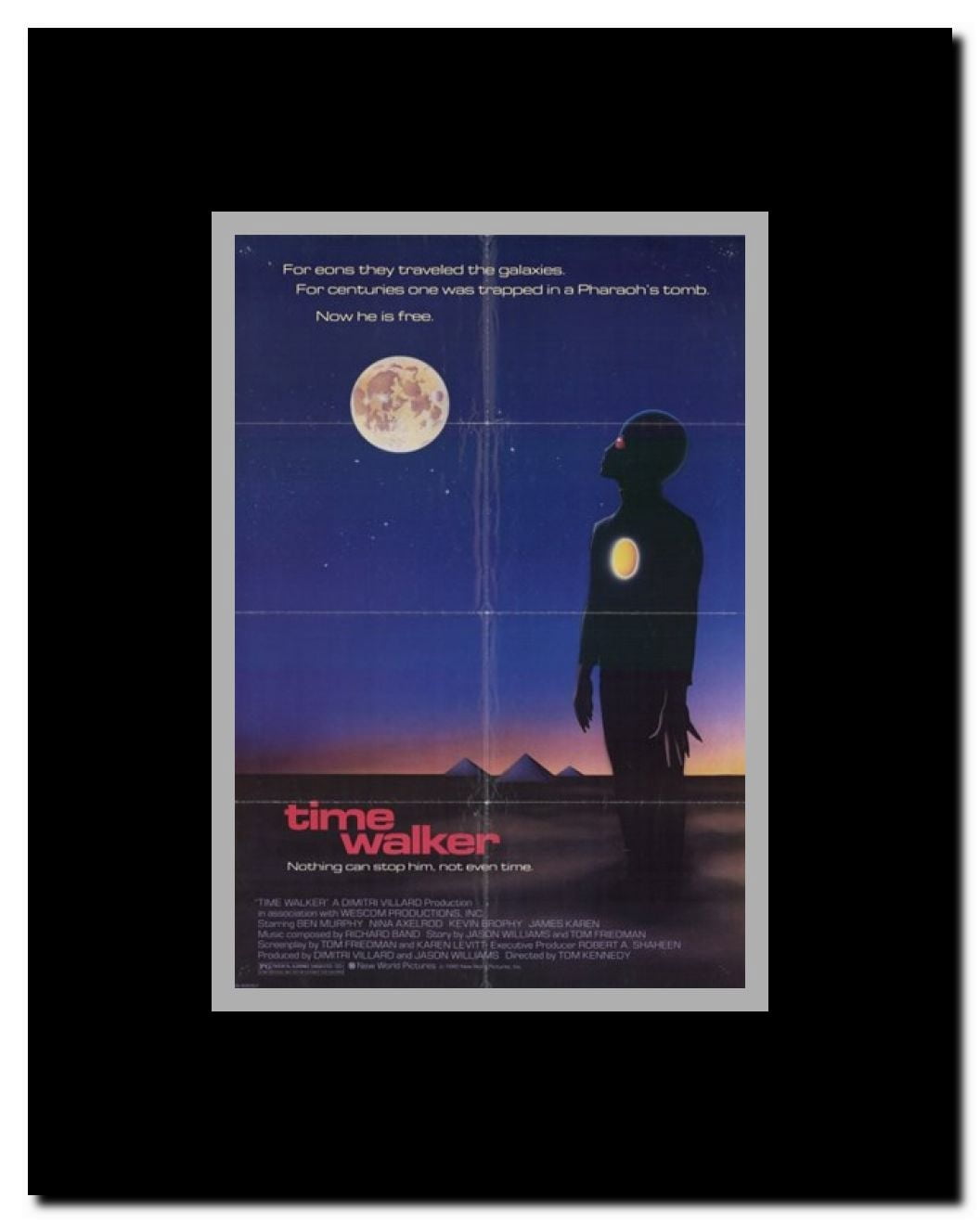 Time Walker Framed Movie Poster
