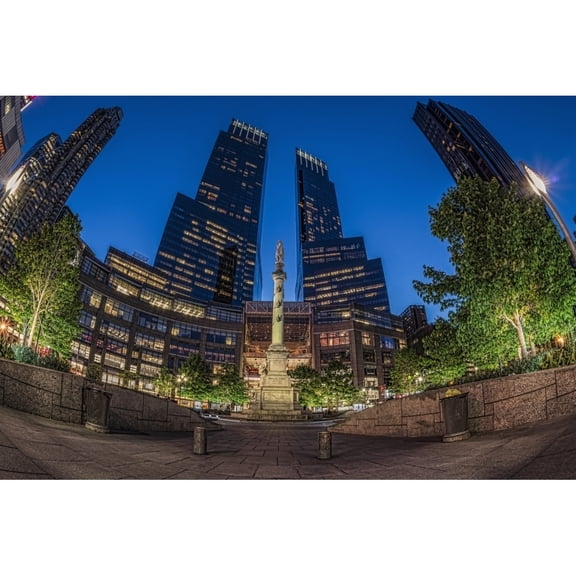 Time Warner Center; New York City, New York, United States of America Poster Print (38 x 24)