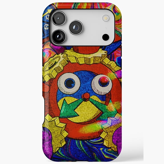 Time Wizard Vintage Retro Gaming Mascot Art Compatible Phone Case for iPhone 11 12 13 14 15 16 17 Pro Max