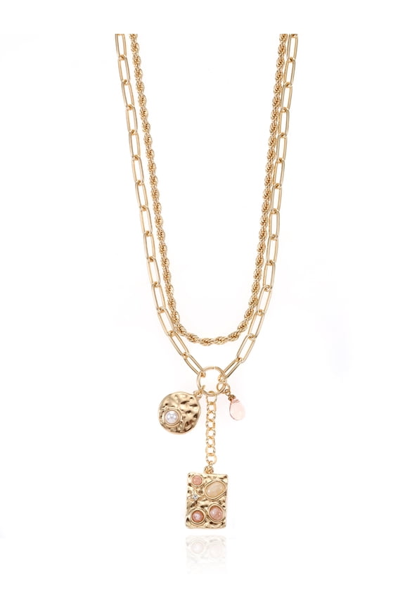 2-Piece Layered Necklace Set