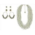 thumbnail image 1 of Time and Tru 2pack Multi Earring and Short Necklace Set, 1 of 1