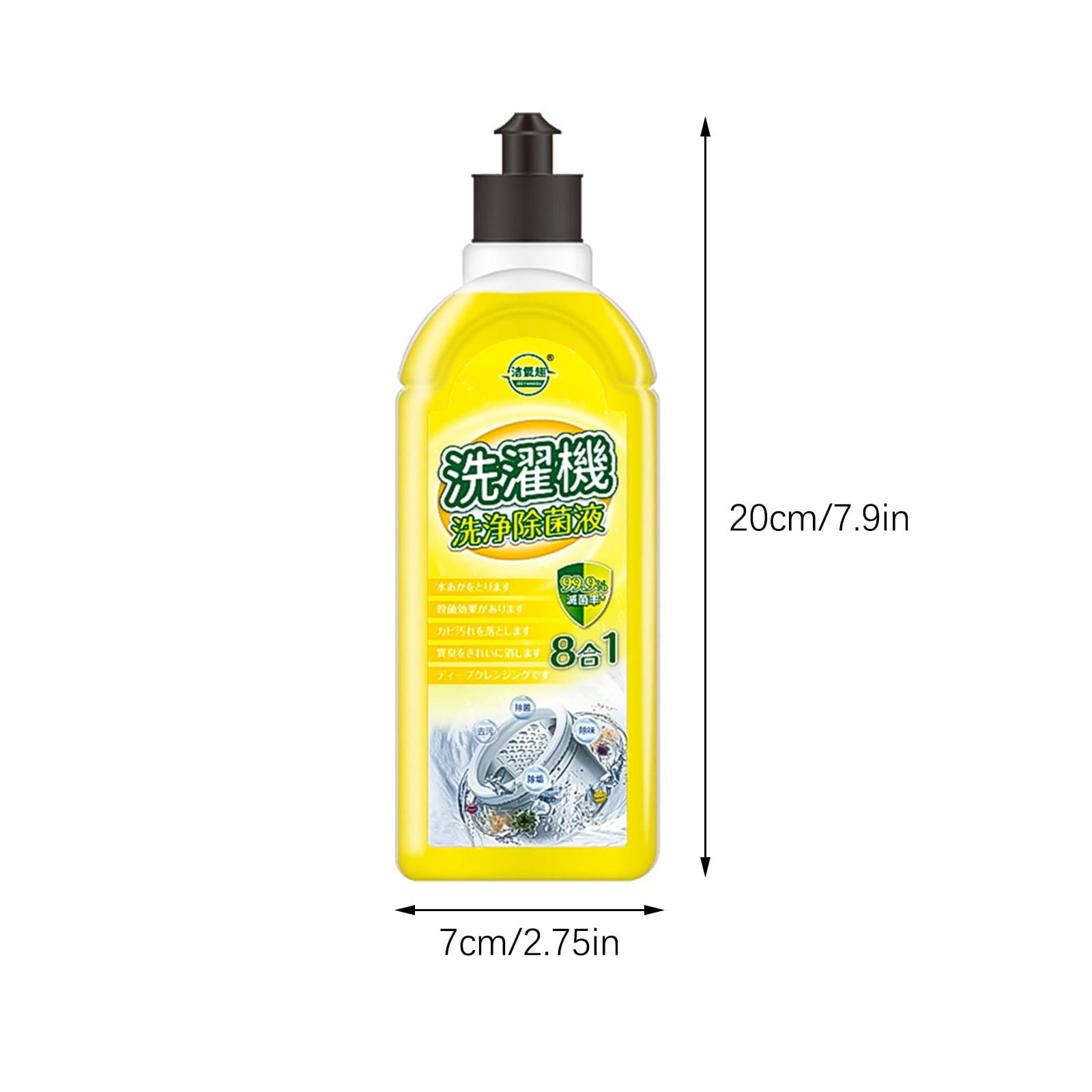 Time and Tru 500ml Washing Machine Cleaning Liquid Washing Machine Tank