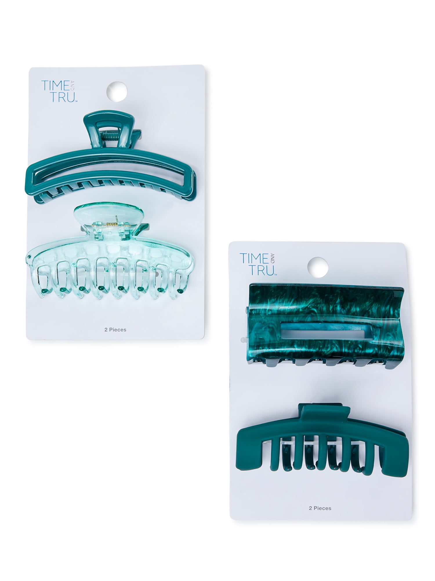 Park Teal Claw Clip Claw Clip - Harbor – PARKE main image 3