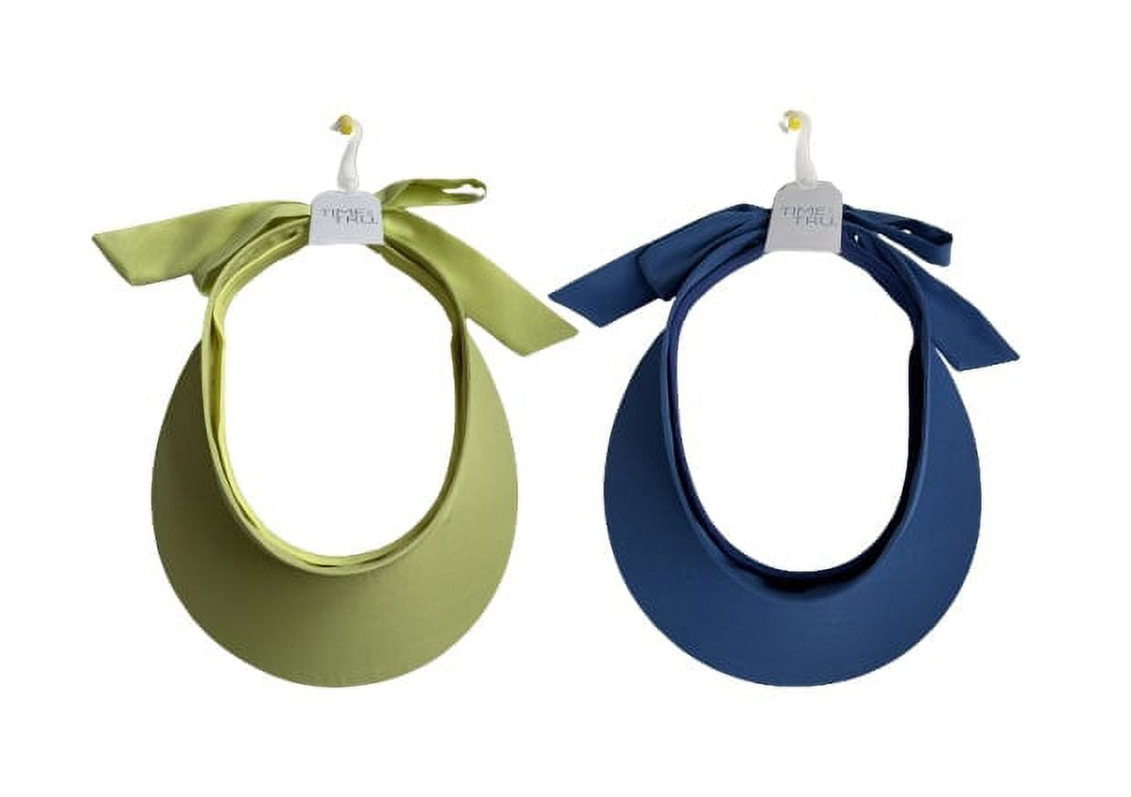 Adult Women's Sun Visor with Bow Tie Embellishment