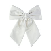 Time and Tru Bow Barrette, Ivory