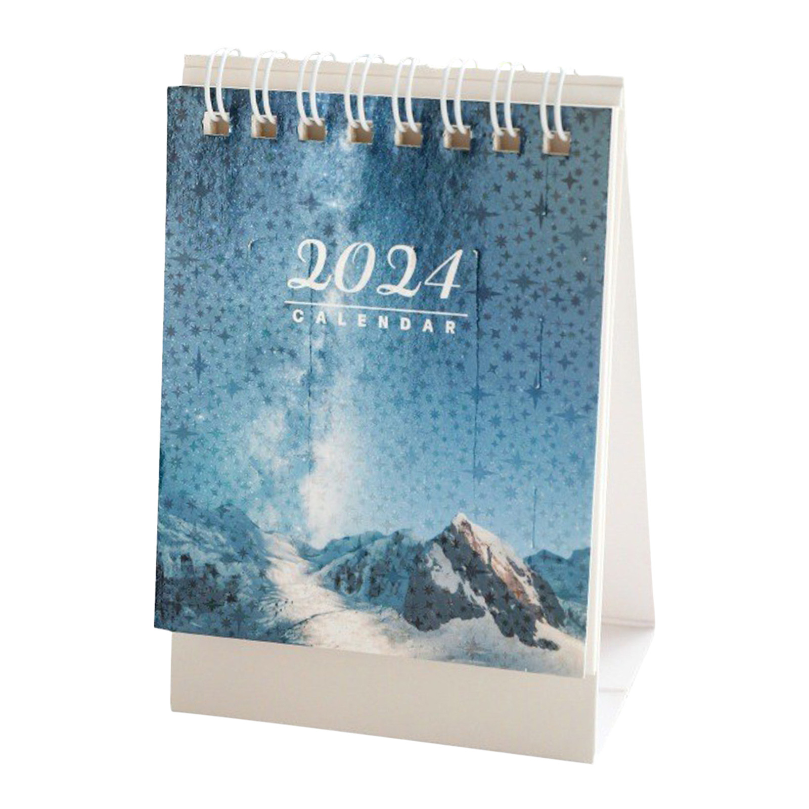 Time and Tru Calendar 2024 Planner12Months, Desk Calendar, Standing Flip Calendar2024 (Mini