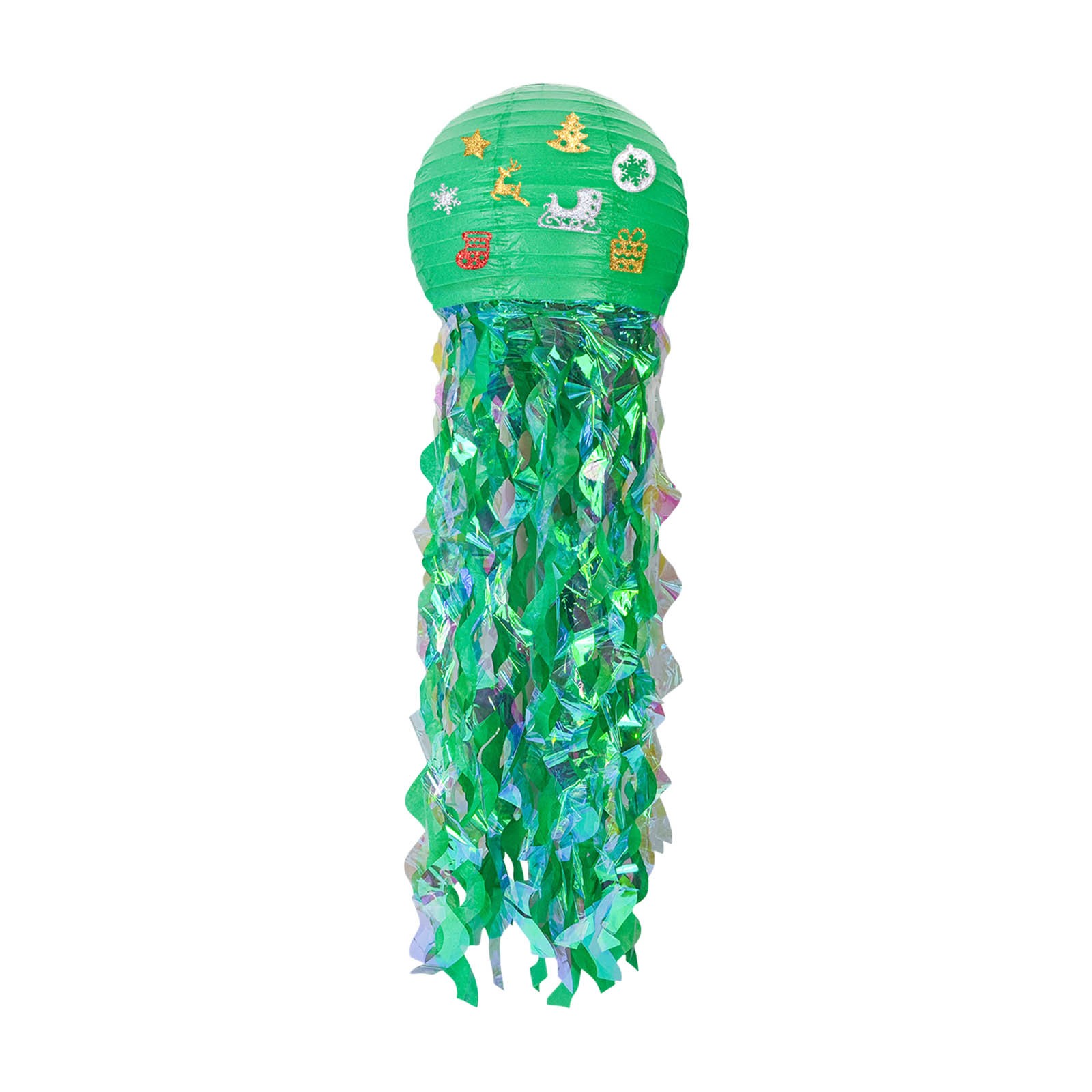 Time and Tru Christmas Lanterns Collapsible Jellyfish Paper Lanterns