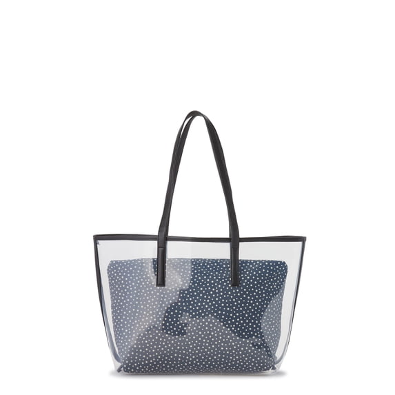Time and Tru Clear Beach Tote Bag