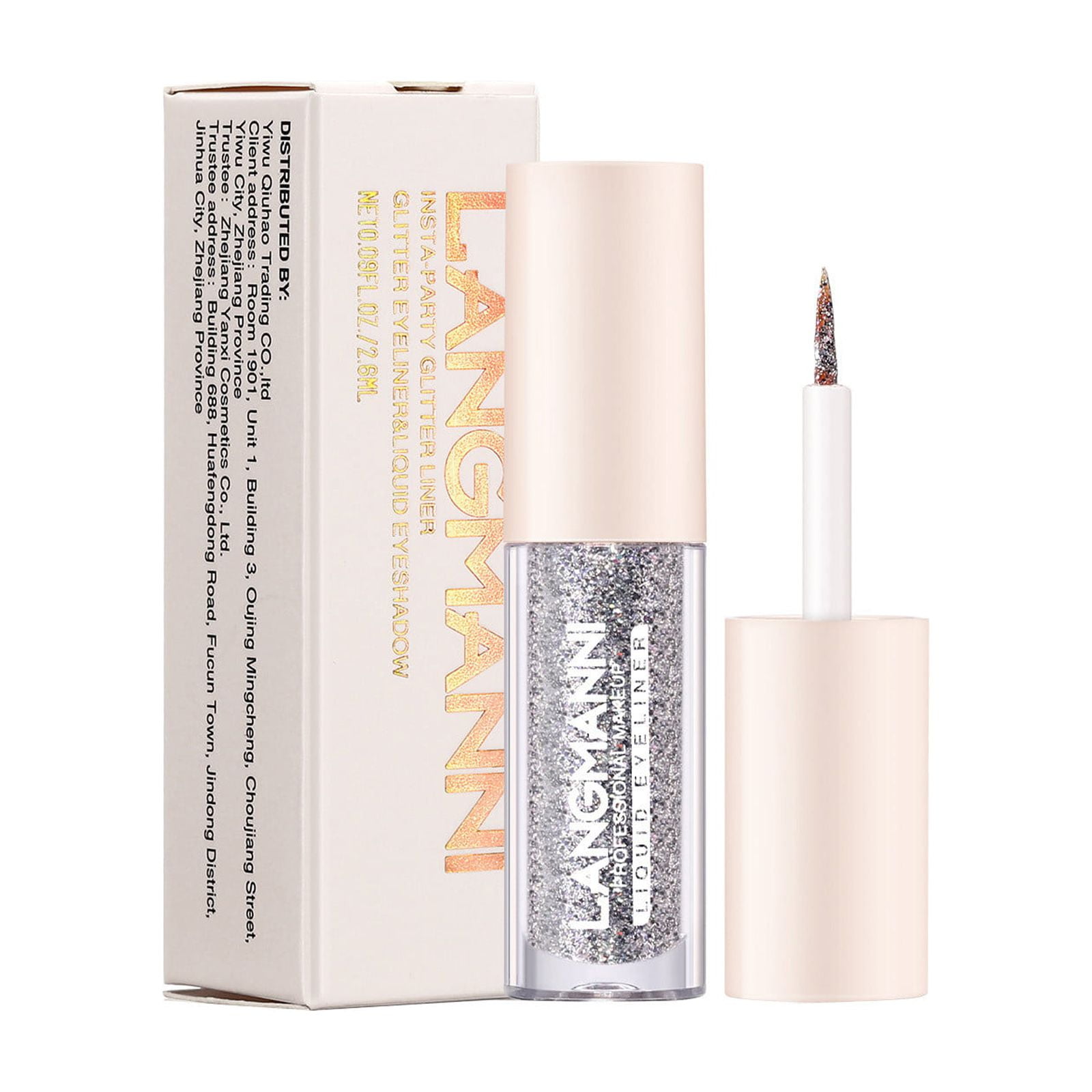 Time and Tru Color Fine Glitter Eyeliner Liquid Eye Shadow Highlight