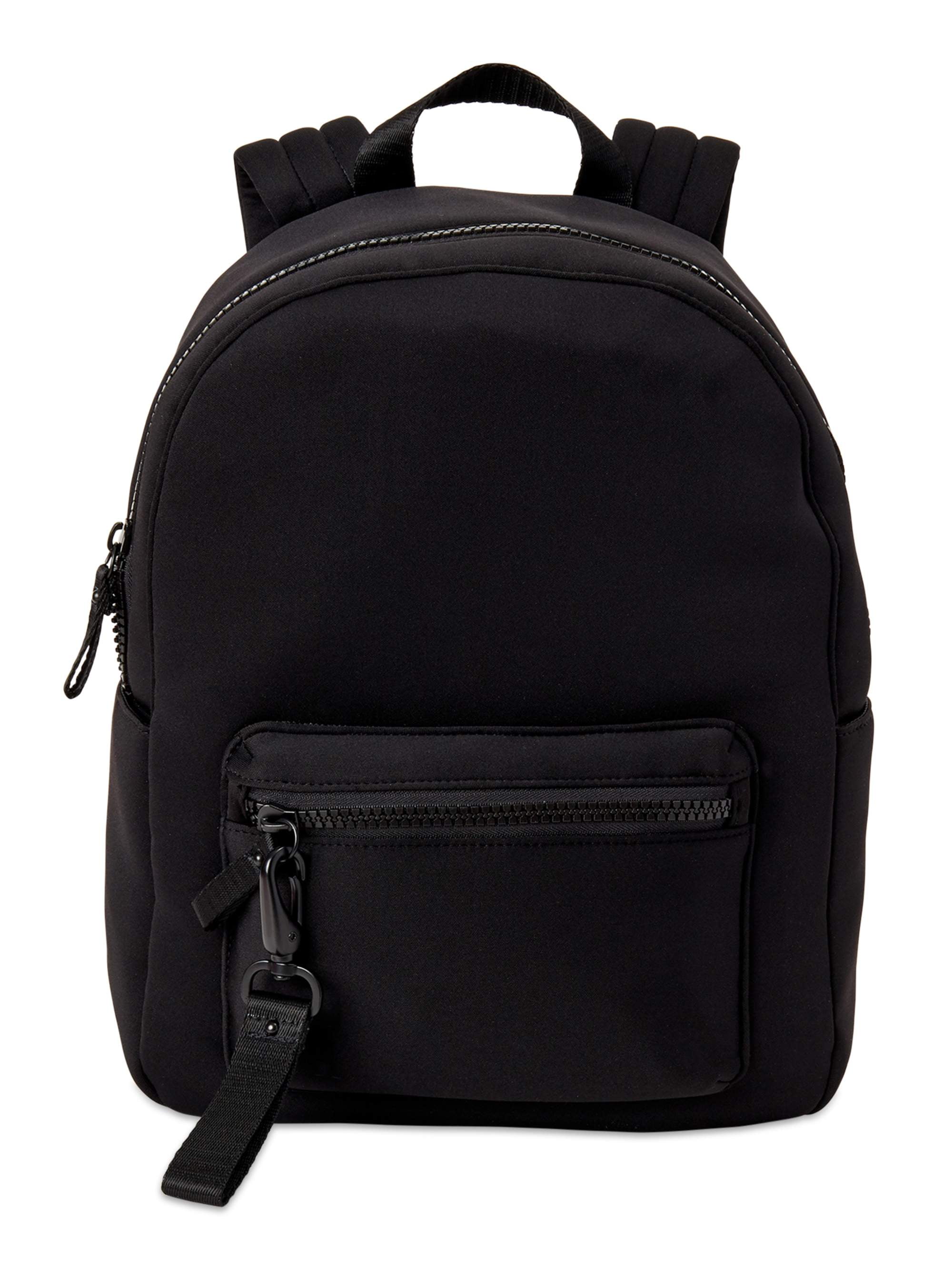 Time and Tru Ellie Neoprene Backpack Black Walmart