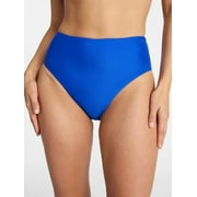 Time and Tru Women's High Rise Bikini Bottoms, Sizes XS-3X