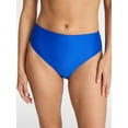 thumbnail image 1 of Time and Tru Women's and Women's Plus Mid Rise Bikini Bottoms, Sizes XS-3X, 1 of 4